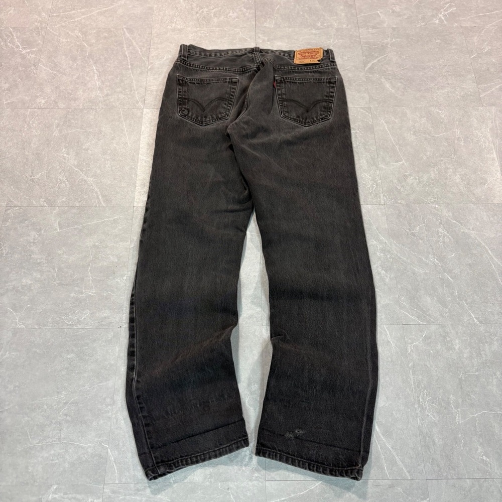 Y2K Black Levi's 505 jeans